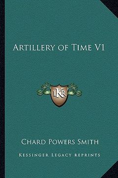portada artillery of time v1 (en Inglés)
