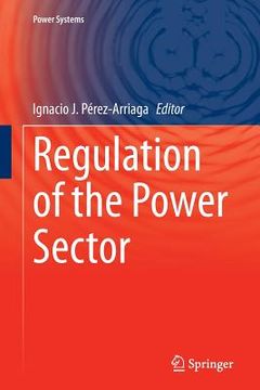 portada Regulation Of The Power Sector (power Systems) (en Inglés)