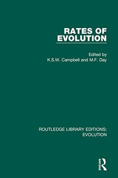 portada Rates of Evolution (Routledge Library Editions: Evolution) (in English)
