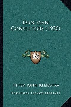 portada diocesan consultors (1920) (en Inglés)