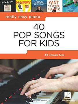 portada 40 pop Songs for Kids: Really Easy Piano Songbook: Really Easy Piano Series (en Inglés)