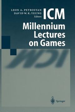 portada icm millennium lectures on games (en Inglés)