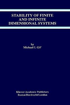portada stability of finite and infinite dimensional systems (en Inglés)