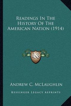 portada readings in the history of the american nation (1914)