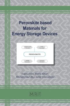 portada Perovskite Based Materials for Energy Storage Devices (Materials Research Foundations) (en Inglés)