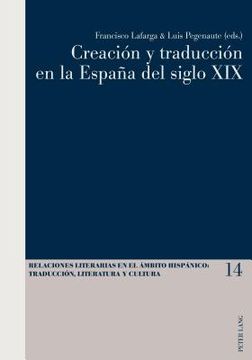 portada Creación y traducción en la España del siglo XIX