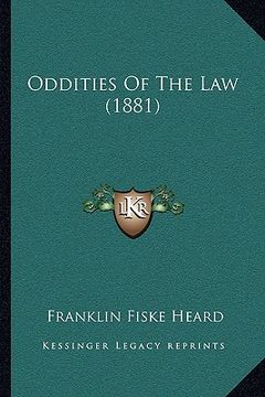 portada oddities of the law (1881)