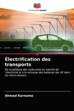 portada Électrification des transports (en Francés)