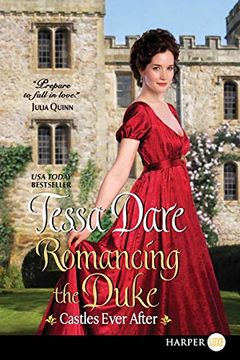 portada Romancing the Duke lp: Castles Ever After [Large Print]: 1 (en Inglés)