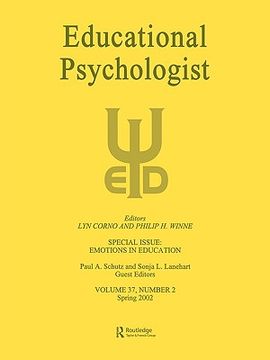 portada emotions in education: a special issue of educational psychologist