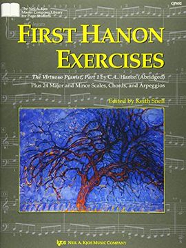 portada First Hanon Exercises: The Virtuoso Pianist, Part 1 (in English)