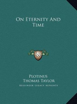 portada on eternity and time on eternity and time (in English)