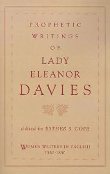 portada prophetic writings of lady eleanor davies (en Inglés)