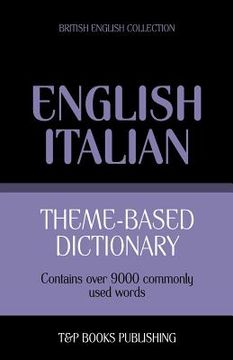 portada Theme-based dictionary British English-Italian - 9000 words (en Inglés)