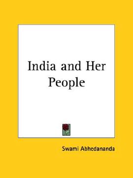 portada india and her people (en Inglés)