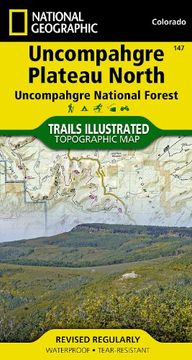 portada Uncompahgre Plateau, North: Trails Illustrated (National Geographic Trails Illustrated Map)