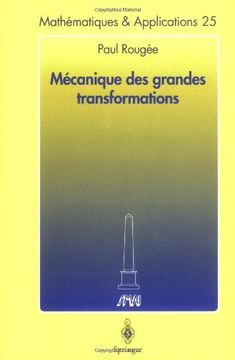 portada Mécanique des grandes transformations (Mathématiques et Applications) (French Edition)