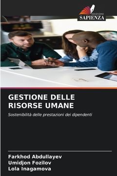 portada Gestione Delle Risorse Umane (en Italiano)