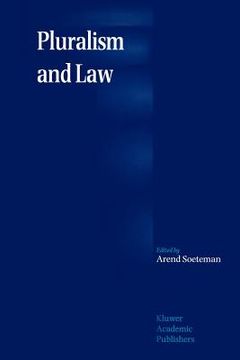 portada pluralism and law (en Inglés)