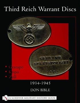 portada Third Reich Warrant Discs: 1934-1945