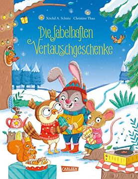 portada Die Fabelhaften Vertauschgeschenke: Die Fabelhaften Vertauschgeschenke | ein Süßes Weihnachtsbilderbuch für Kinder ab 3 (en Alemán)