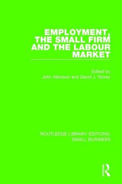 portada Employment, the Small Firm and the Labour Market (en Inglés)