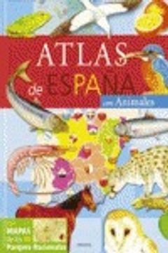 portada Atlas de España: Con Animales (in Spanish)