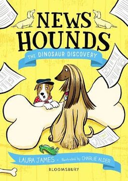 portada News Hounds: The Dinosaur Discovery (in English)