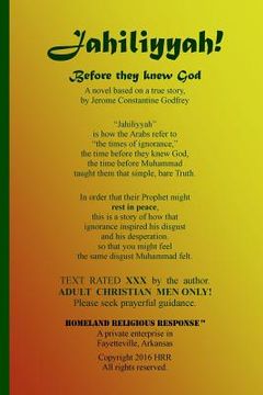 portada Jahiliyyah! - Before They Knew God (en Inglés)