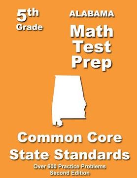 portada Alabama 5th Grade Math Test Prep: Common Core Learning Standards