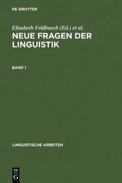 portada Neue Fragen der Linguistik (en Alemán)