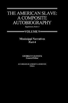portada the american slave--mississippi narratives: part 4, supp. ser.1, vol 9 (in English)