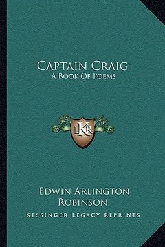 portada captain craig: a book of poems