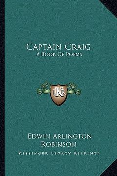 portada captain craig: a book of poems (en Inglés)