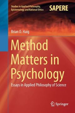 portada Method Matters in Psychology: Essays in Applied Philosophy of Science (en Inglés)