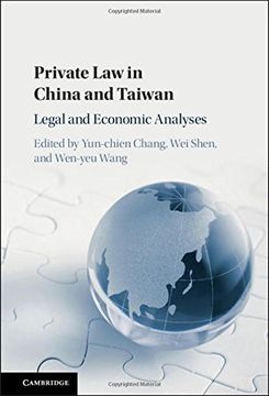 portada Private law in China and Taiwan: Legal and Economic Analyses (en Inglés)