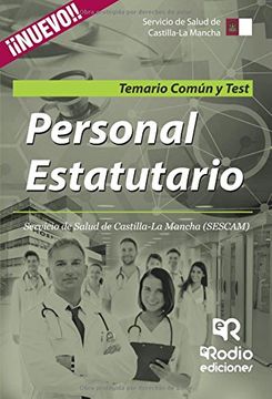 portada Personal Estatutario. Servicio de Salud de Castilla-La Mancha (Sescam). Temario Común y Test