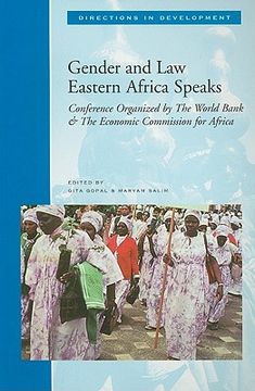 portada gender and law: eastern africa speaks: proceedings of th conference organized by the world bank and the economic commission for africa (en Inglés)