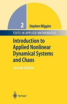 portada Introduction to Applied Nonlinear Dynamical Systems and Chaos (Texts in Applied Mathematics) (in English)