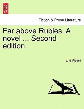 portada far above rubies. a novel ... second edition. (en Inglés)