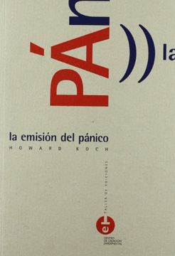 portada La emisión del pánico (TALLER DE EDICIONES) (in Spanish)