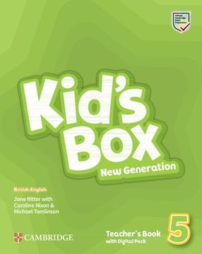 portada Kid's Box New Generation Level 5 Teacher's Book with Digital Pack British English (en Inglés)