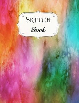 portada Sketch Book: Watercolor Sketchbook Scetchpad for Drawing or Doodling Notebook Pad for Creative Artists #10 Pink Orange Green (en Inglés)