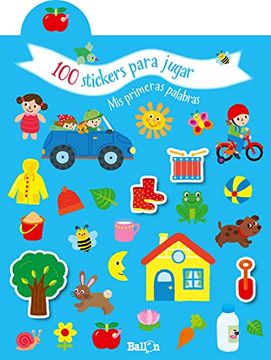 portada 100 Stickers Para Jugar Prim Palabras (in Spanish)