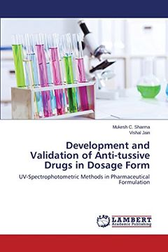 portada Development and Validation of Anti-Tussive Drugs in Dosage Form