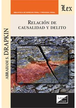 portada Relacion de Causalidad y Delito (in Spanish)