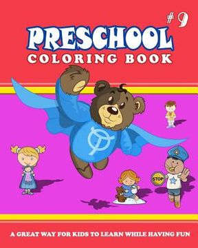 portada PRESCHOOL COLORING BOOK - Vol.9: preschool activity books