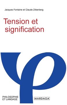 portada Tension et signification (en Francés)
