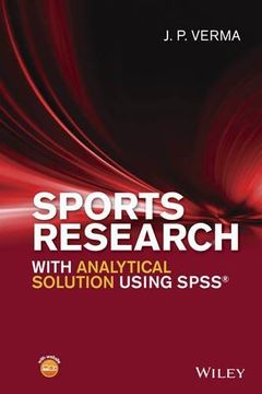 portada Sports Research With Analytical Solution Using Sps S® (en Inglés)
