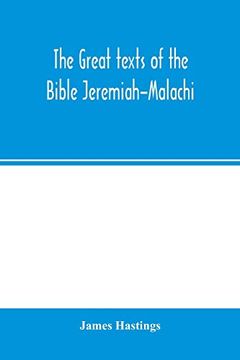 portada The Great Texts of the Bible Jeremiah-Malachi (en Inglés)